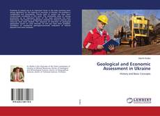 Buchcover von Geological and Economic Assessment in Ukraine
