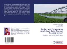Buchcover von Design and Performance Analysis of Solar Thermal Cooling System