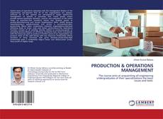 Buchcover von PRODUCTION & OPERATIONS MANAGEMENT