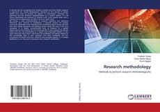 Bookcover of Research methodology