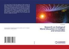 Buchcover von Research on Ecological Moral Education in Colleges and Universities