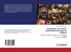 Copertina di Zangbeto: An Under- Celebrated Heritage of Nigeria