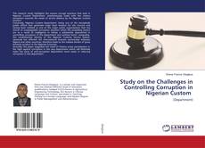 Copertina di Study on the Challenges in Controlling Corruption in Nigerian Custom