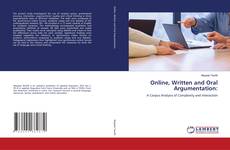 Capa do livro de Online, Written and Oral Argumentation: 