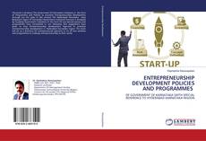 Buchcover von ENTREPRENEURSHIP DEVELOPMENT POLICIES AND PROGRAMMES
