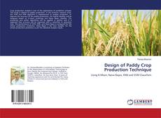 Buchcover von Design of Paddy Crop Production Technique