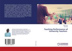Buchcover von Teaching Performance of University Teachers