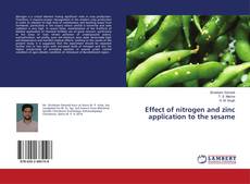 Copertina di Effect of nitrogen and zinc application to the sesame