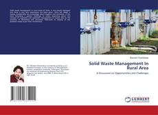 Buchcover von Solid Waste Management In Rural Area