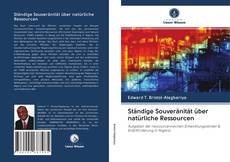 Capa do livro de Ständige Souveränität über natürliche Ressourcen 