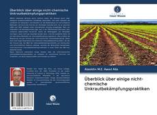 Bookcover of Überblick über einige nicht-chemische Unkrautbekämpfungspraktiken