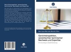 Couverture de Gerichtsinspektion, vereinfachter technischer Nachweis und Expertise