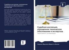 Couverture de Судебная инспекция, упрощенное техническое обоснование и экспертиза