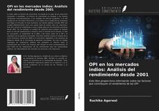 Portada del libro de OPI en los mercados indios: Análisis del rendimiento desde 2001