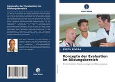 Capa do livro de Konzepte der Evaluation im Bildungsbereich 