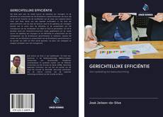 Bookcover of GERECHTELIJKE EFFICIËNTIE