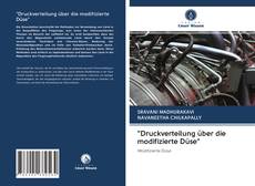 Bookcover of "Druckverteilung über die modifizierte Düse"