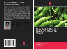 Buchcover von Efeito do NITROGÊNIO E ZINCO APLICAÇÃO DO SESAME