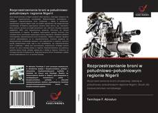 Portada del libro de Rozprzestrzenianie broni w południowo-południowym regionie Nigerii