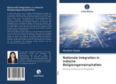 Capa do livro de Nationale Integration in indische Religionsgemeinschaften 