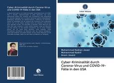 Portada del libro de Cyber-Kriminalität durch Corona-Virus und COVID-19-Fälle in den USA