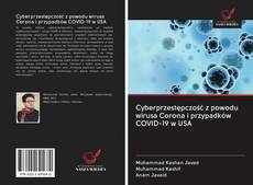 Portada del libro de Cyberprzestępczość z powodu wirusa Corona i przypadków COVID-19 w USA