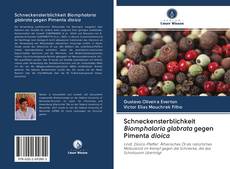 Capa do livro de Schneckensterblichkeit Biomphalaria glabrata gegen Pimenta dioica 