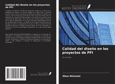 Buchcover von Calidad del diseño en los proyectos de PFI