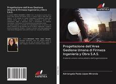 Buchcover von Progettazione dell'Area Gestione Umana di Firmeza Ingeniería y Obra S.A.S.