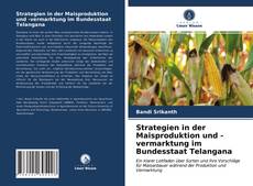 Buchcover von Strategien in der Maisproduktion und -vermarktung im Bundesstaat Telangana