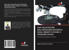 Bookcover of UNA VALUTAZIONE DELL'INFEZIONE BATTERICA DEGLI INNESTI CUTANEI A SPESSORE DIVISO