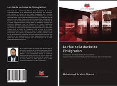 Buchcover von Le rôle de la durée de l'intégration