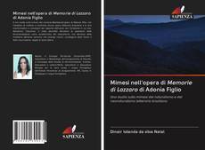Capa do livro de Mimesi nell'opera di Memorie di Lazzaro di Adonìa Figlio 