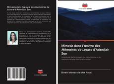 Mimesis dans l'œuvre des Mémoires de Lazare d'Adonijah Son kitap kapağı