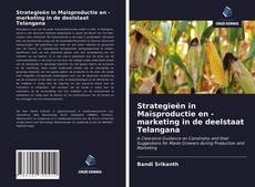 Buchcover von Strategieën in Maïsproductie en -marketing in de deelstaat Telangana