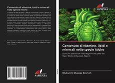 Bookcover of Contenuto di vitamine, lipidi e minerali nelle specie ittiche