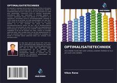 Bookcover of OPTIMALISATIETECHNIEK