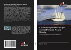 Bookcover of Colombo sapeva in anticipo dove si trovava il Nuovo Mondo