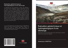 Évaluation géotechnique et hydrogéologique d'une décharge kitap kapağı
