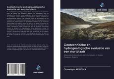 Portada del libro de Geotechnische en hydrogeologische evaluatie van een stortplaats