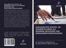 Bookcover of DOELGERICHTE KOSTEN- EN WAARDETECHNIEK ALS MODERNE METHODEN VAN MANAGEMENTBOEKHOUDING