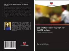 Buchcover von Les effets de la corruption sur les IDE indiens