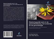 Bookcover of Maatschappelijk werk in de gezondheidszorg, het onderwijs en de gerontologie