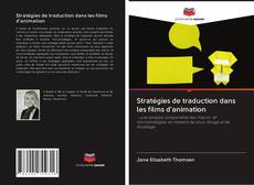 Capa do livro de Stratégies de traduction dans les films d'animation 