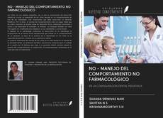 NO - MANEJO DEL COMPORTAMIENTO NO FARMACOLÓGICO kitap kapağı