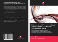 Capa do livro de Intenções empreendedoras de estudantes de construção-ambiente no Gana 