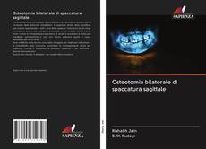 Capa do livro de Osteotomia bilaterale di spaccatura sagittale 