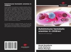 Copertina di Autoimmune hemolytic anemias in children