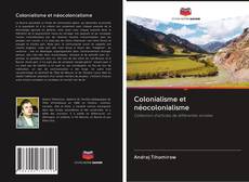 Buchcover von Colonialisme et néocolonialisme