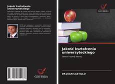 Buchcover von Jakość kształcenia uniwersyteckiego